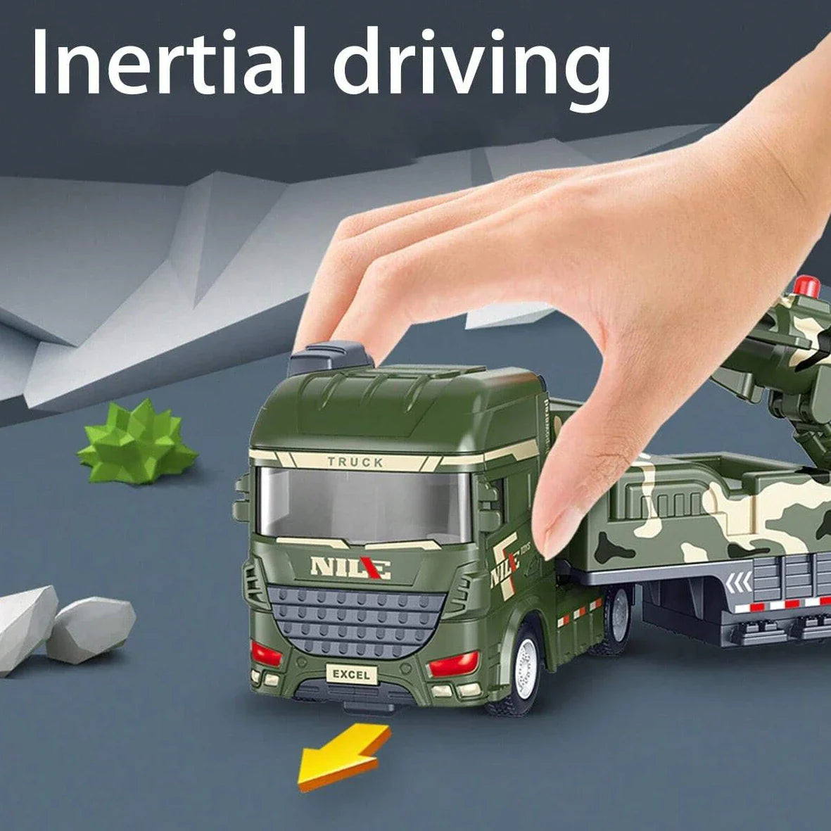 BattleTruck – Militar e Interactivo – Juguete Camión del Ejército