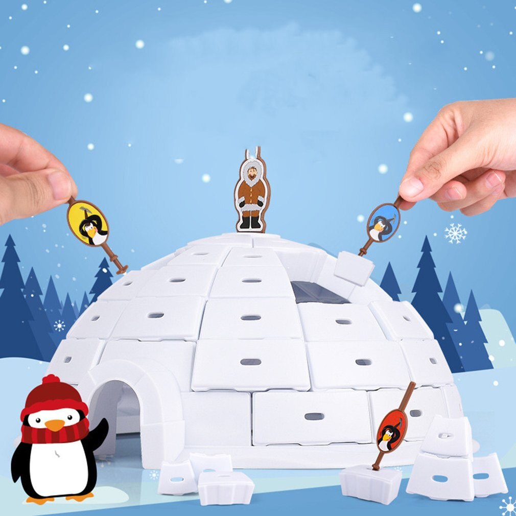 Igloo Game™ - Un défi glacial - Jeu de blocs