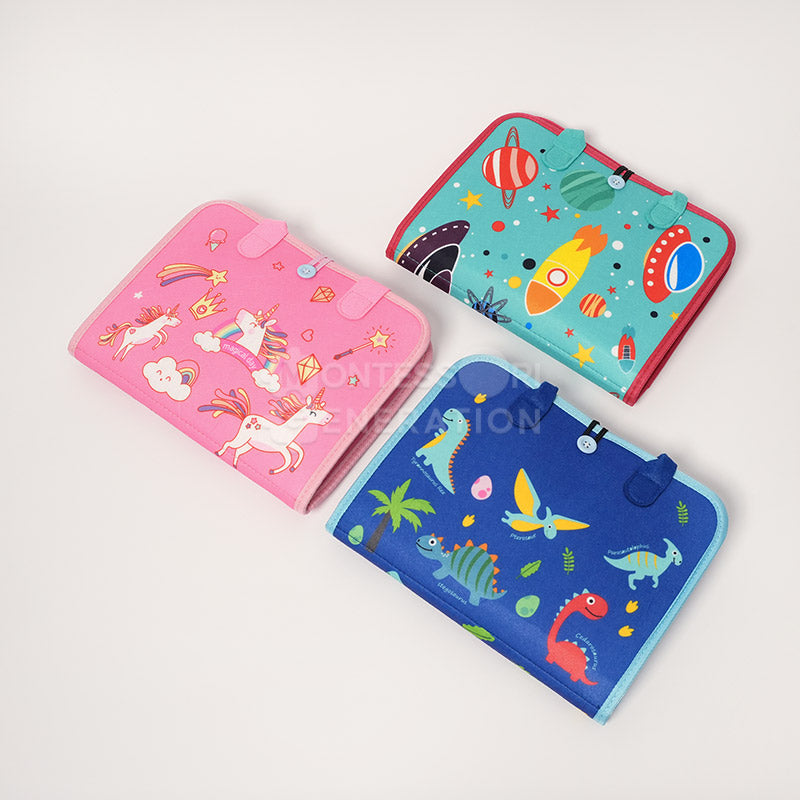 Fidtoy Interactive Busy Bag for Toddlers – Montessori Sensory Learning Toy Age 3+