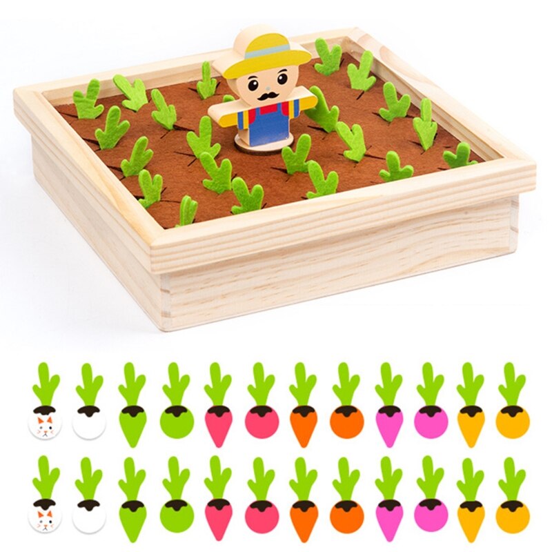 Harvest Game™ - Descubre diferentes verduras - Huerto educativo