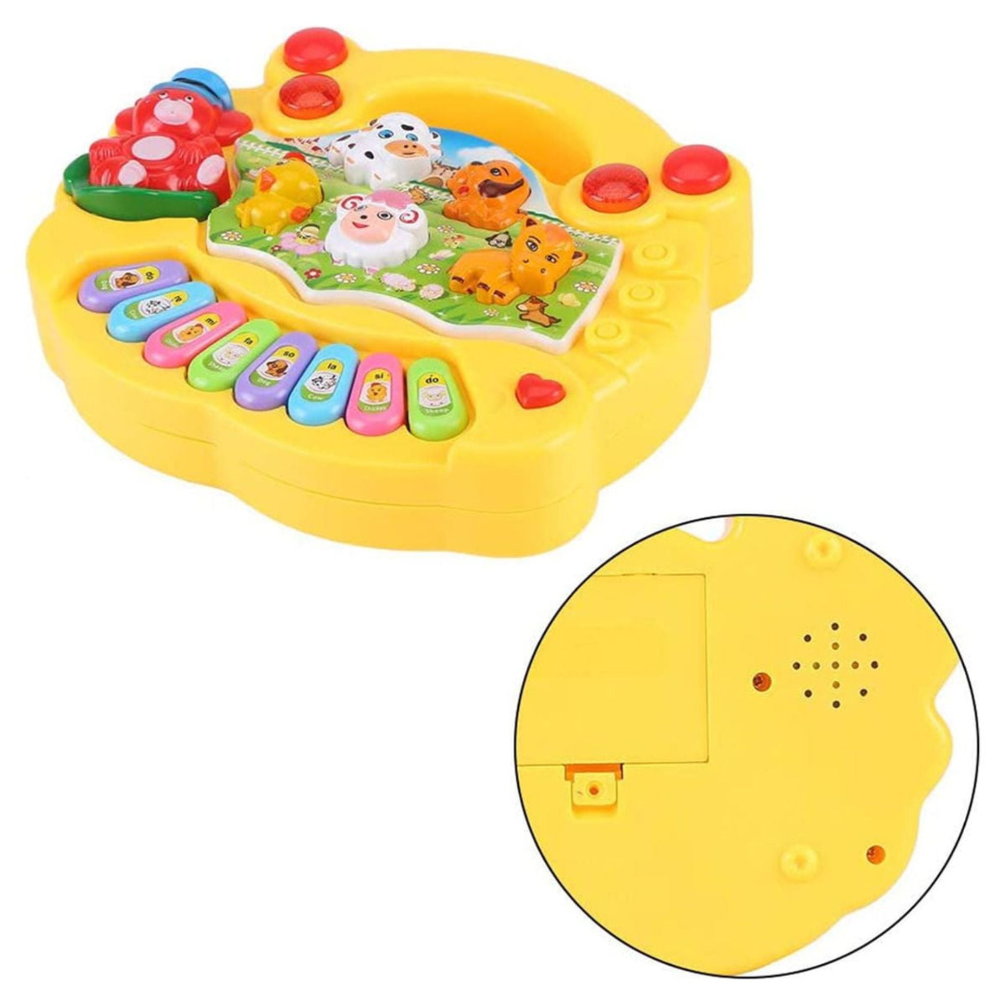 Piano ferme des animaux Montessori