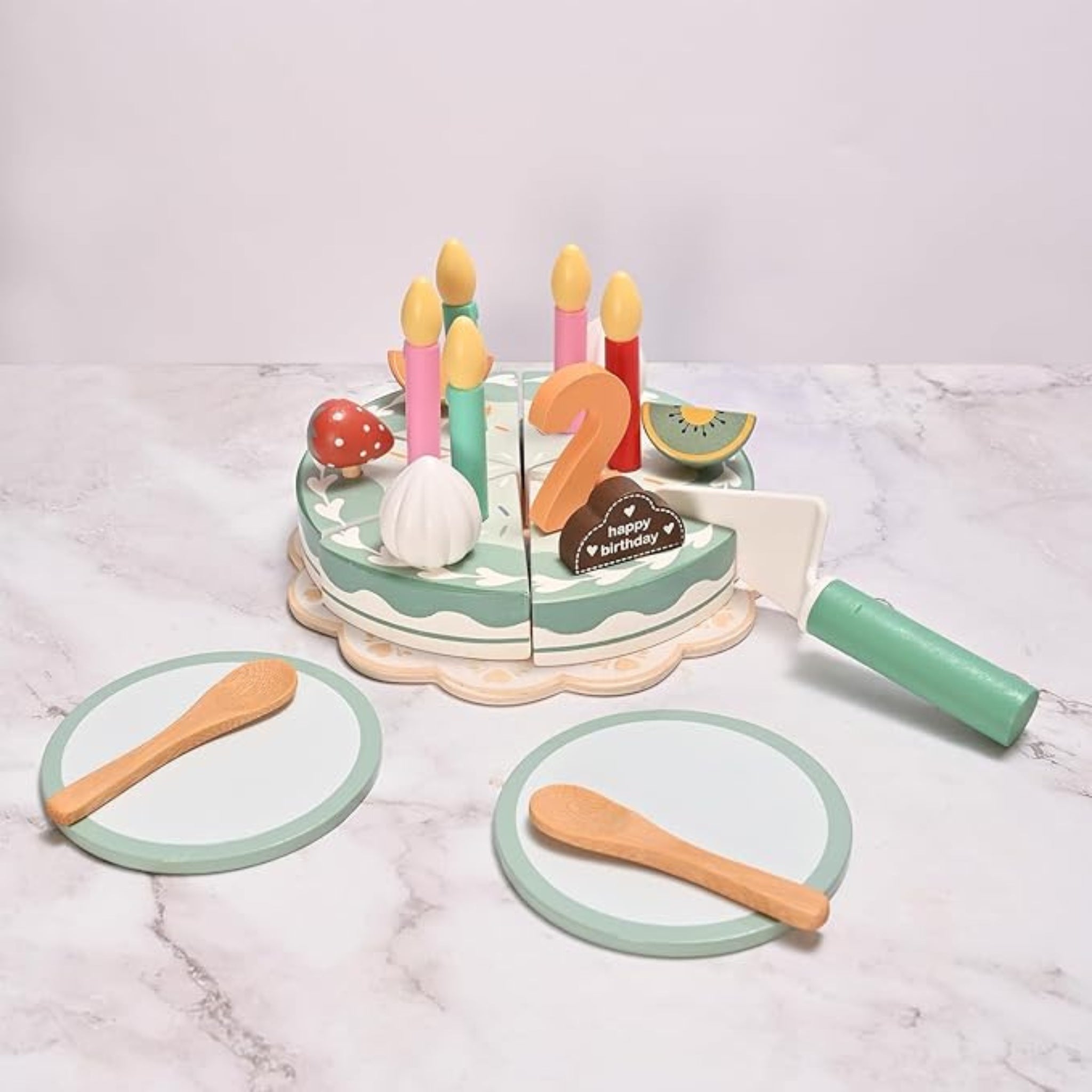Tarta de cumpleaños Montessori
