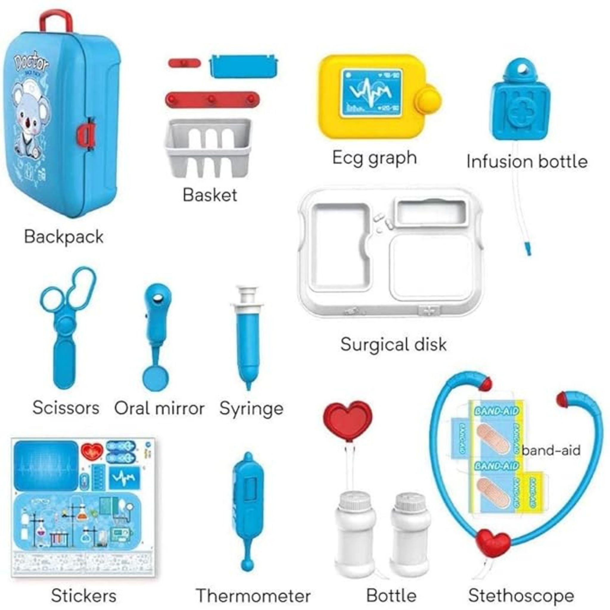 Trousse de docteur Montessori