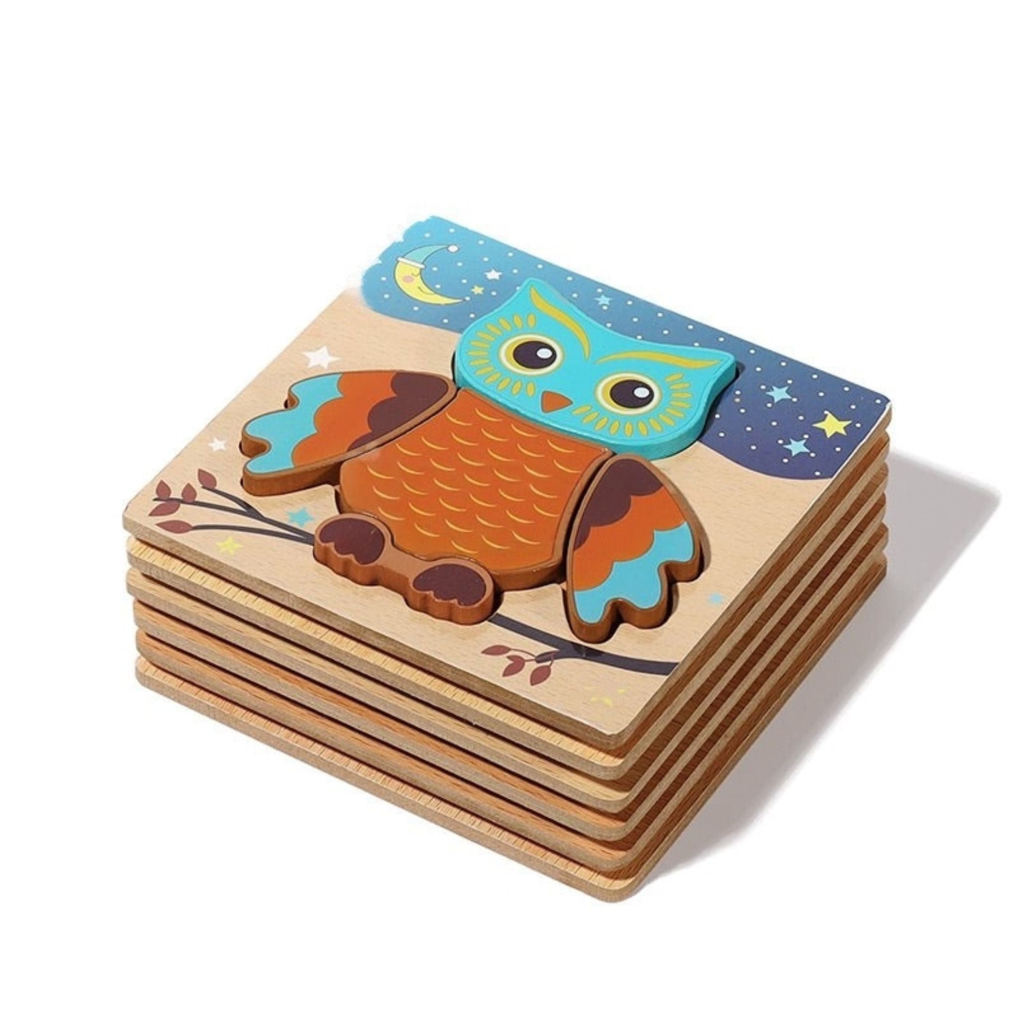 Bloques de rompecabezas Montessori
