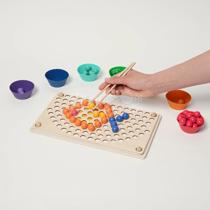 Fidtoy Montessori Rainbow Beads