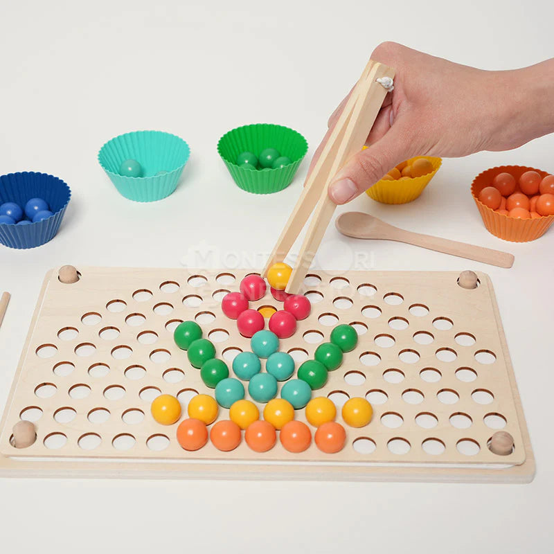 Fidtoy Montessori Rainbow Beads