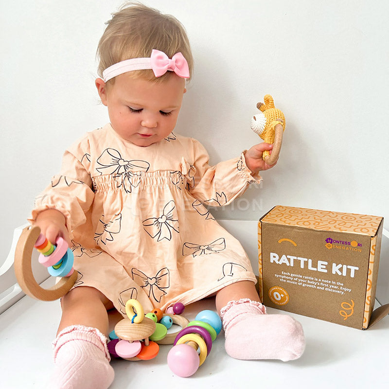 Kit de sonajero Montessori