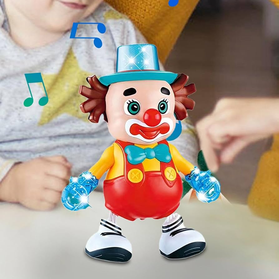 Juguete de Payaso Bailarín | Diversión Musical, con Luces y Baile para Niños | Bacha Toys