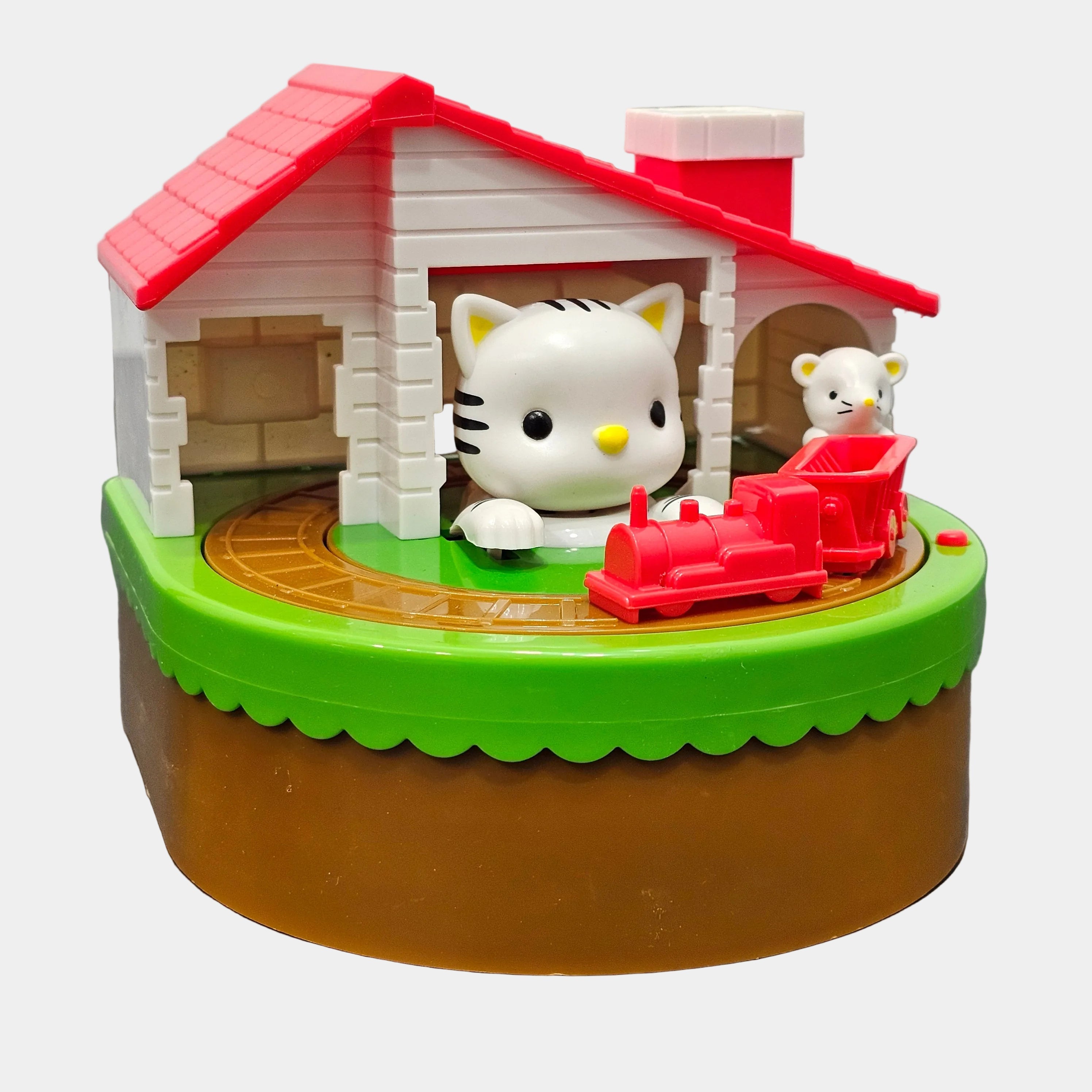 Juguete musical interactivo de banco de gato y ratón – Divertido juego para ahorrar dinero para niños | Bacha Toys