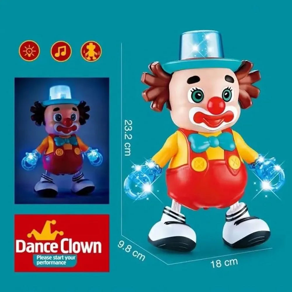 Juguete de Payaso Bailarín | Diversión Musical, con Luces y Baile para Niños | Bacha Toys
