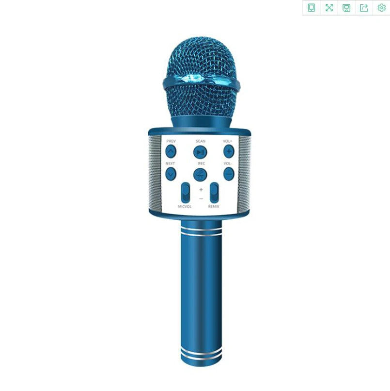 Microphone Karaoké sans Fil Bluetooth Fidtoy pour Enfants et Adultes