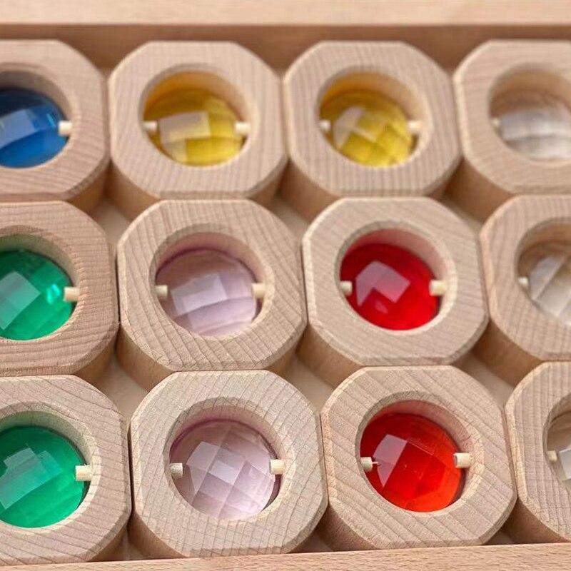 Wooden Gem Blocks