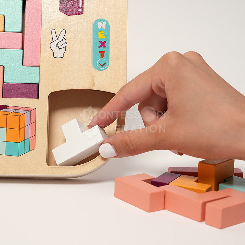 Tetris de Madera Montessori