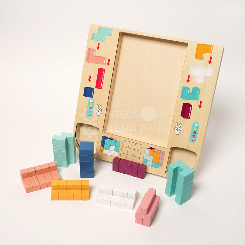 Tetris de Madera Montessori