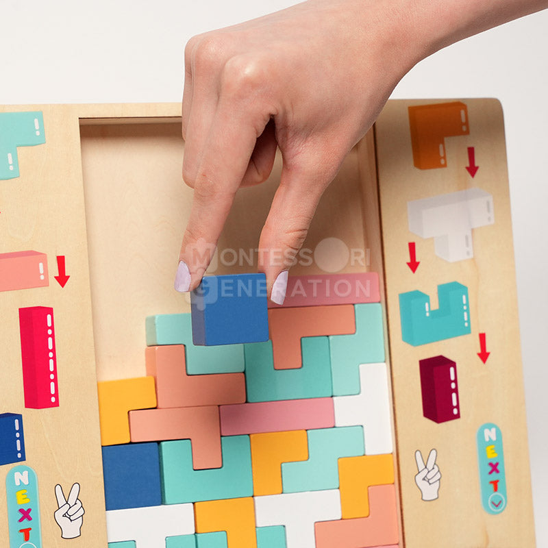 Tetris de Madera Montessori