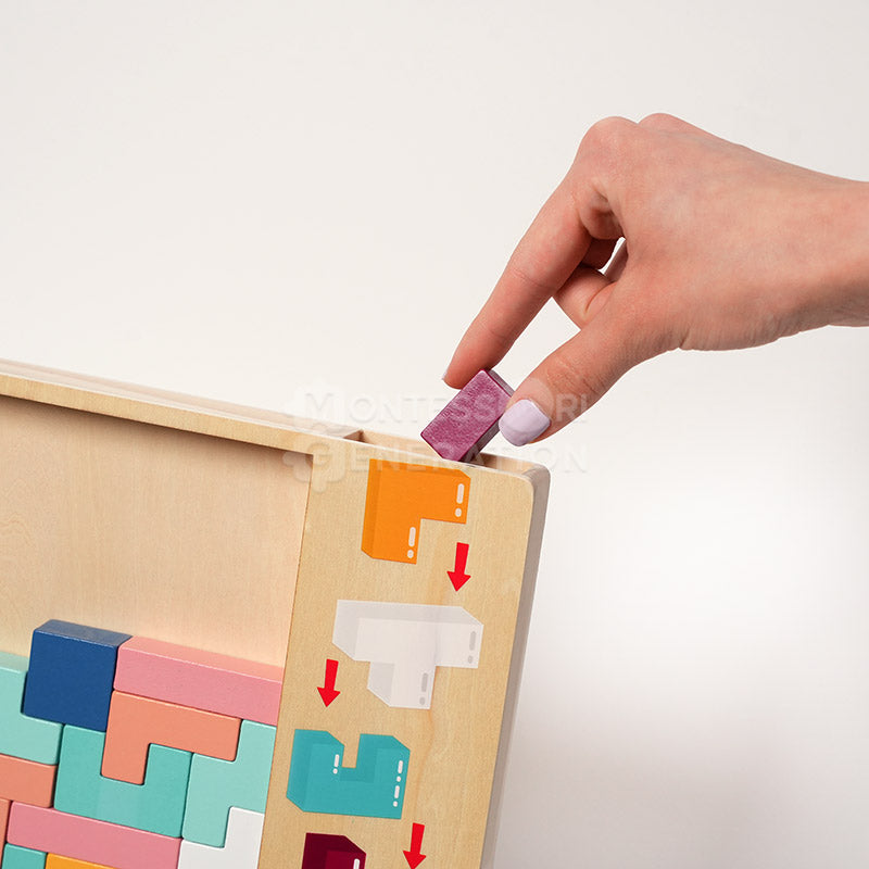 Tetris de Madera Montessori