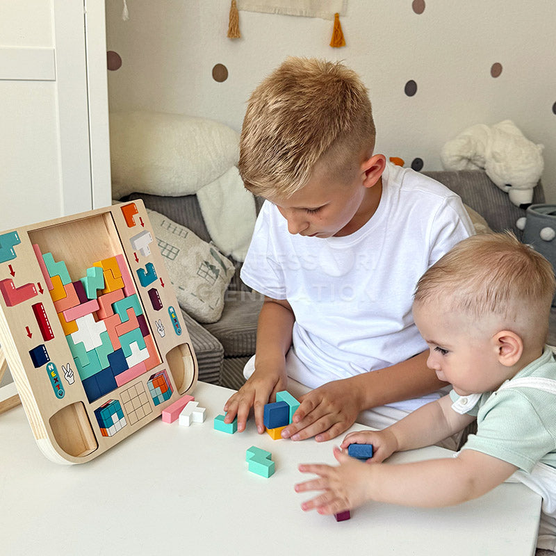 Tetris de Madera Montessori