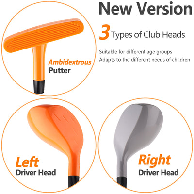 Fidtoy Kit de golf pour enfants, garçons et filles de 3 ans et plus