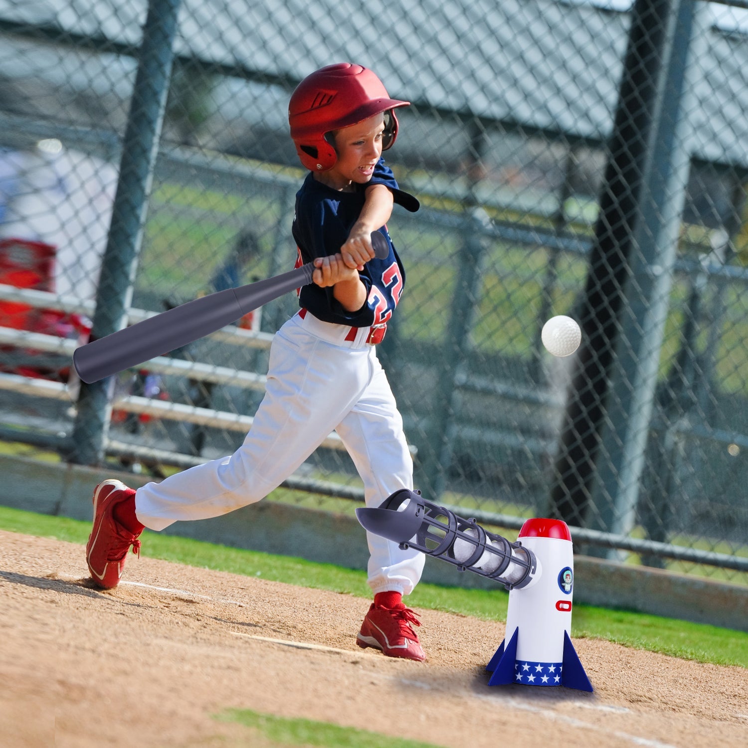 Fidtoy Ensemble de jeu de baseball pop-up pour enfants