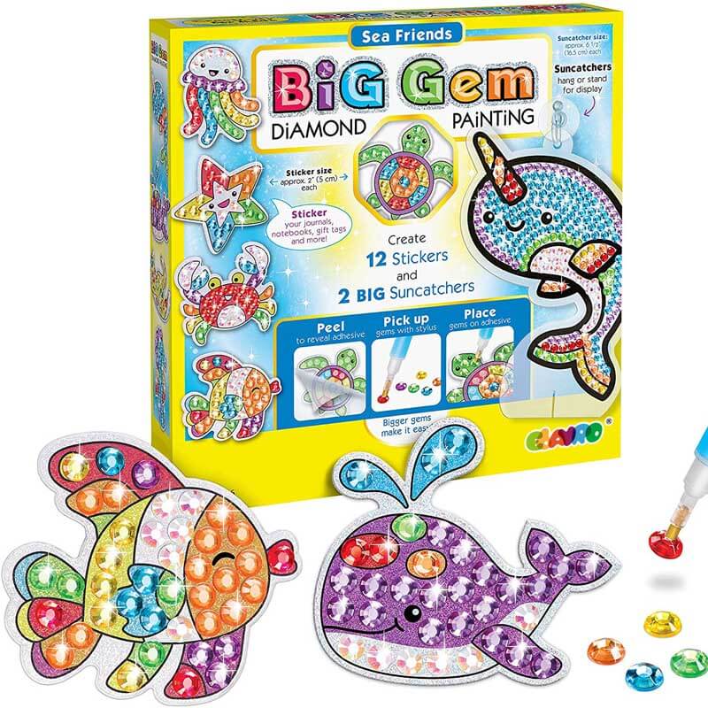 Fidtoy Diamond Painting Dots Kit for Kids | Arts & Crafts Creativity & Focus