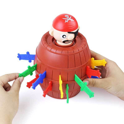 Juego de mesa Fidtoy Pop-Up Pirate para niños – Juego de mesa interactivo familiar y para fiestas