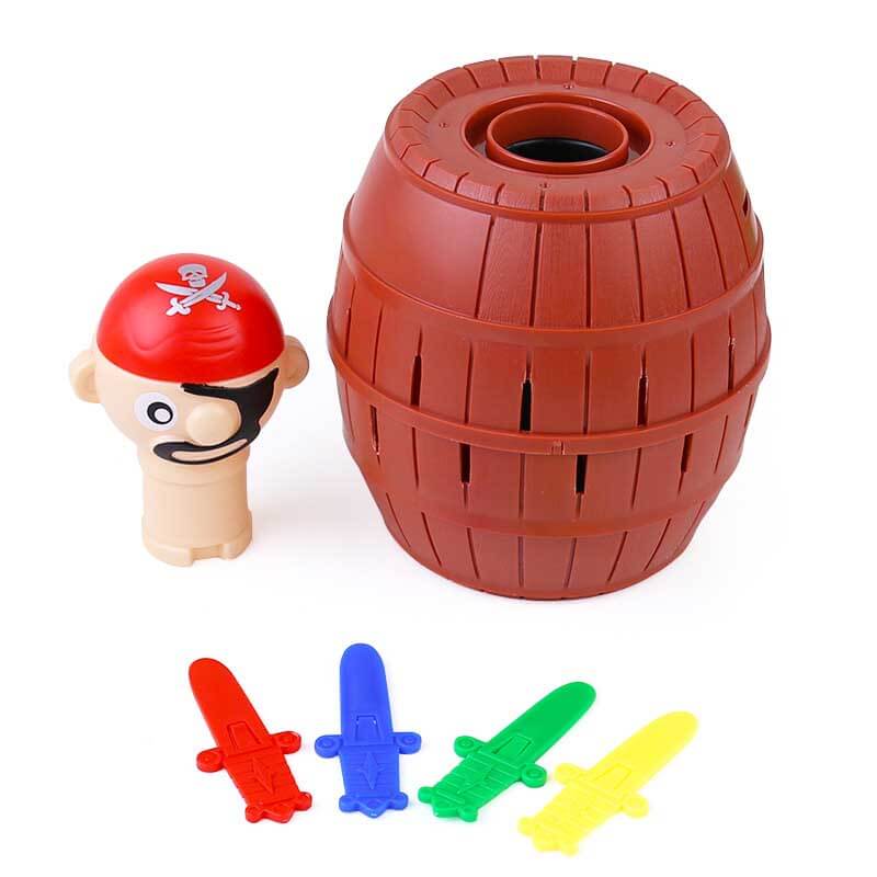 Juego de mesa Fidtoy Pop-Up Pirate para niños – Juego de mesa interactivo familiar y para fiestas