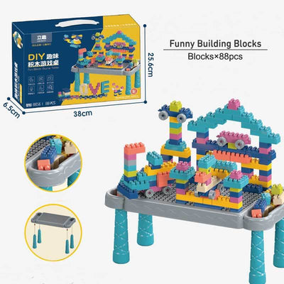 Fidtoy – Ensemble de 600 Blocs de Construction | Jouet de Construction Créatif pour Enfants de 3 à 8 Ans
