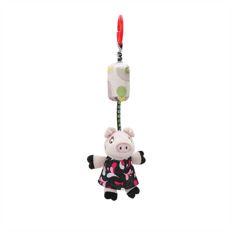 Fidtoy Peluche Colgante para Recién Nacidos y Niños Pequeños | Juguete Sensorial para Bebés para Cuna, Cochecito y Silla de Coche