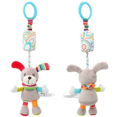 Fidtoy Peluche Colgante para Recién Nacidos y Niños Pequeños | Juguete Sensorial para Bebés para Cuna, Cochecito y Silla de Coche