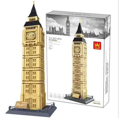 BIG BEN Londres - Maquette de construction en briques (1660 pièces) - 216