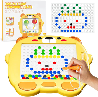 Tablette magnétique à perles à dessiner Tigre - 813