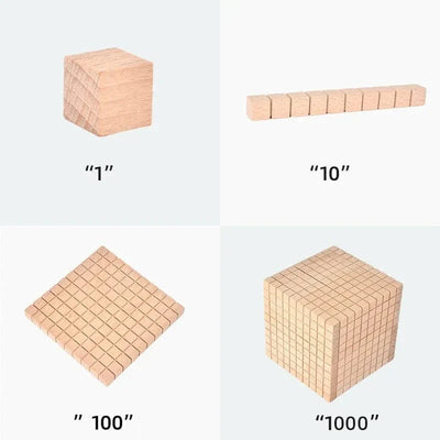 1000 Cubo Montessori