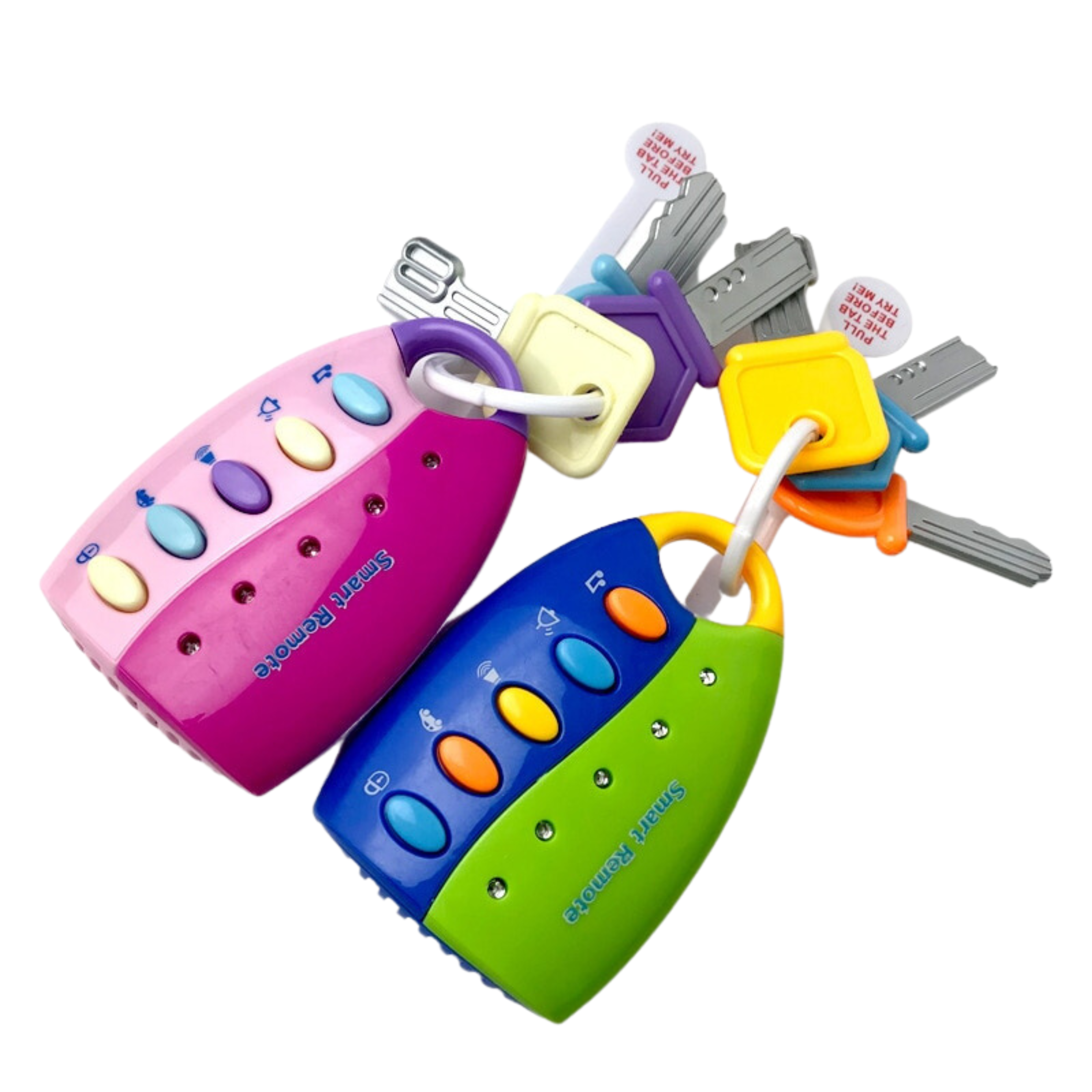 Fidtoy Car Melody Key Toy – Jouet Musical Télécommande pour Bébé Voiture pour Apprentissage des Tout-Petits