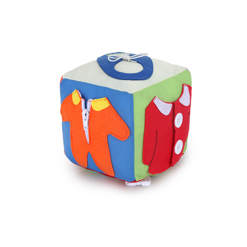Juguete Sensorial Montessori Busy Dice