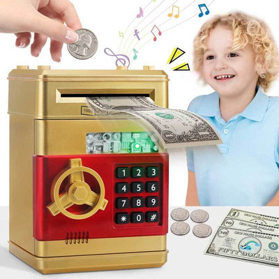 Fidtoy Linda Hucha para Niñas | Mini Cajero Automático Educativo para que los Niños Aprendan a Ahorrar en Casa
