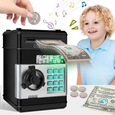 Fidtoy Linda Hucha para Niñas | Mini Cajero Automático Educativo para que los Niños Aprendan a Ahorrar en Casa