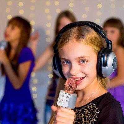 Micrófono Bluetooth para que los niños canten