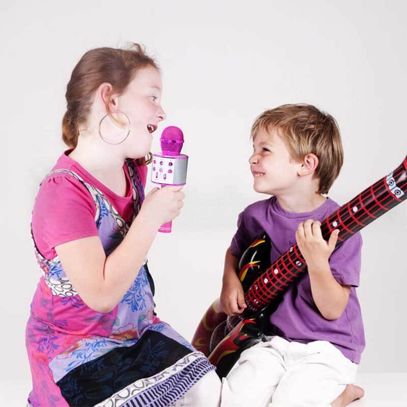 Micrófono Bluetooth para que los niños canten