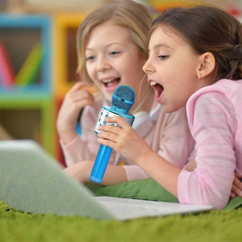 Micrófono Bluetooth para que los niños canten