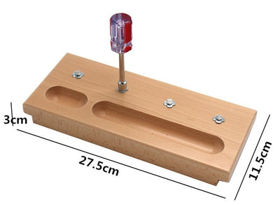 Juguetes de madera para bebés de educación temprana