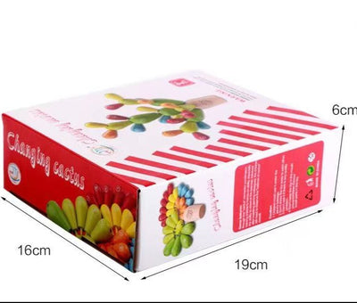 Alphabet en bois Cactus - Jouets de motricité fine