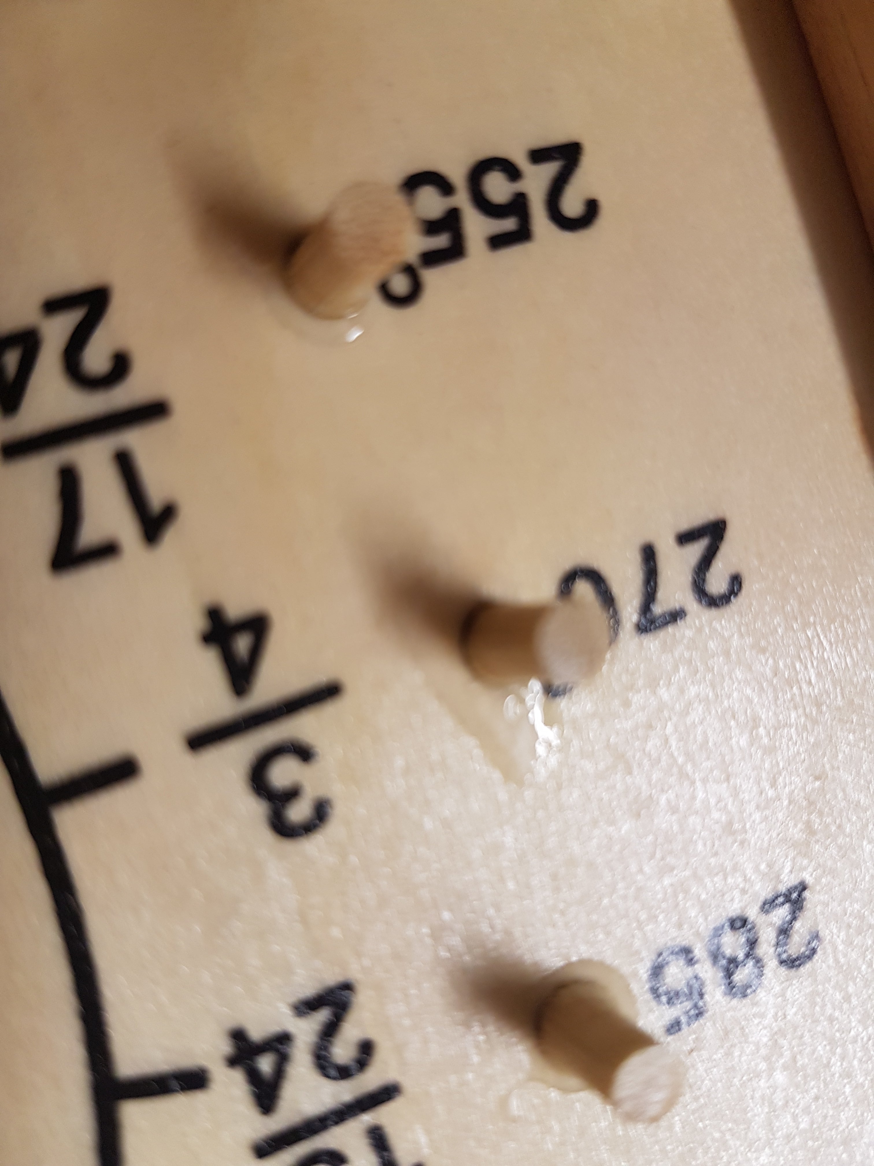 Tablero de Aprendizaje Montessori de Fracciones Circulares y Grados