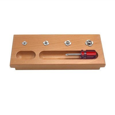 Juguetes de madera para bebés de educación temprana