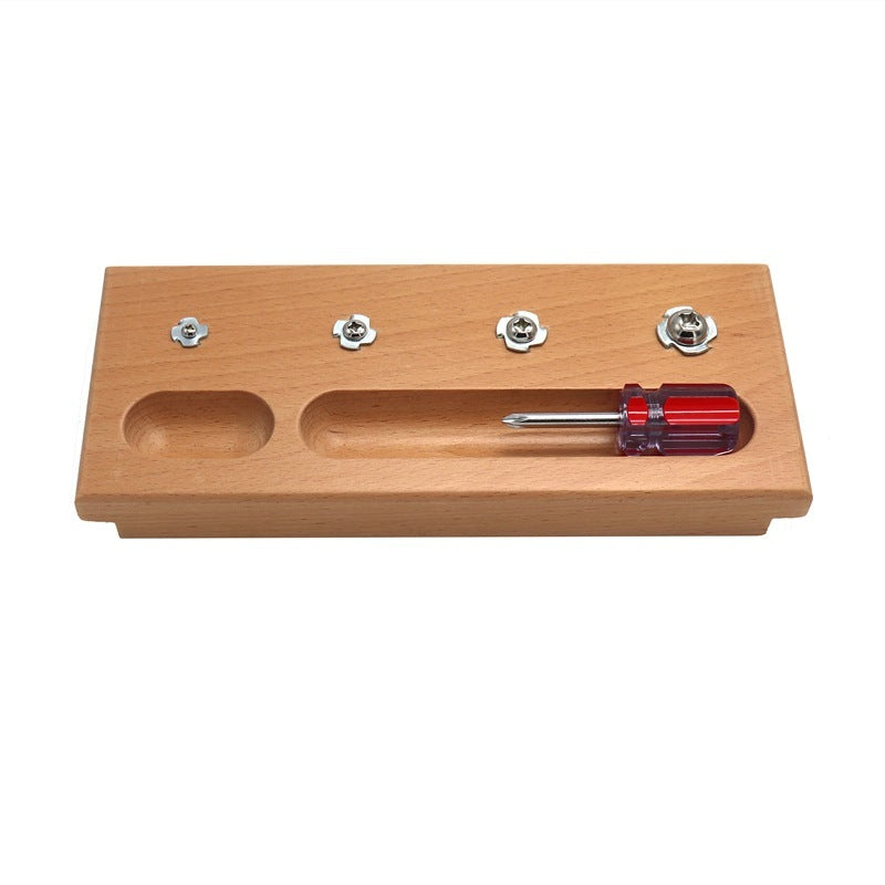 Juguetes de madera para bebés de educación temprana