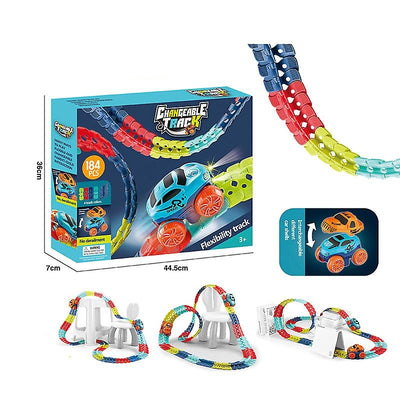 Car Adventure™ | Ontwikkel de creativiteit - Flexibele racebaan