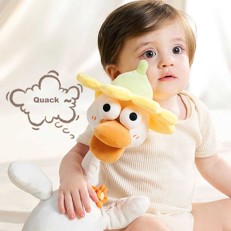 Fidtoy Repeater Pato de Peluche Juguete Interactivo Parlante para Bebés