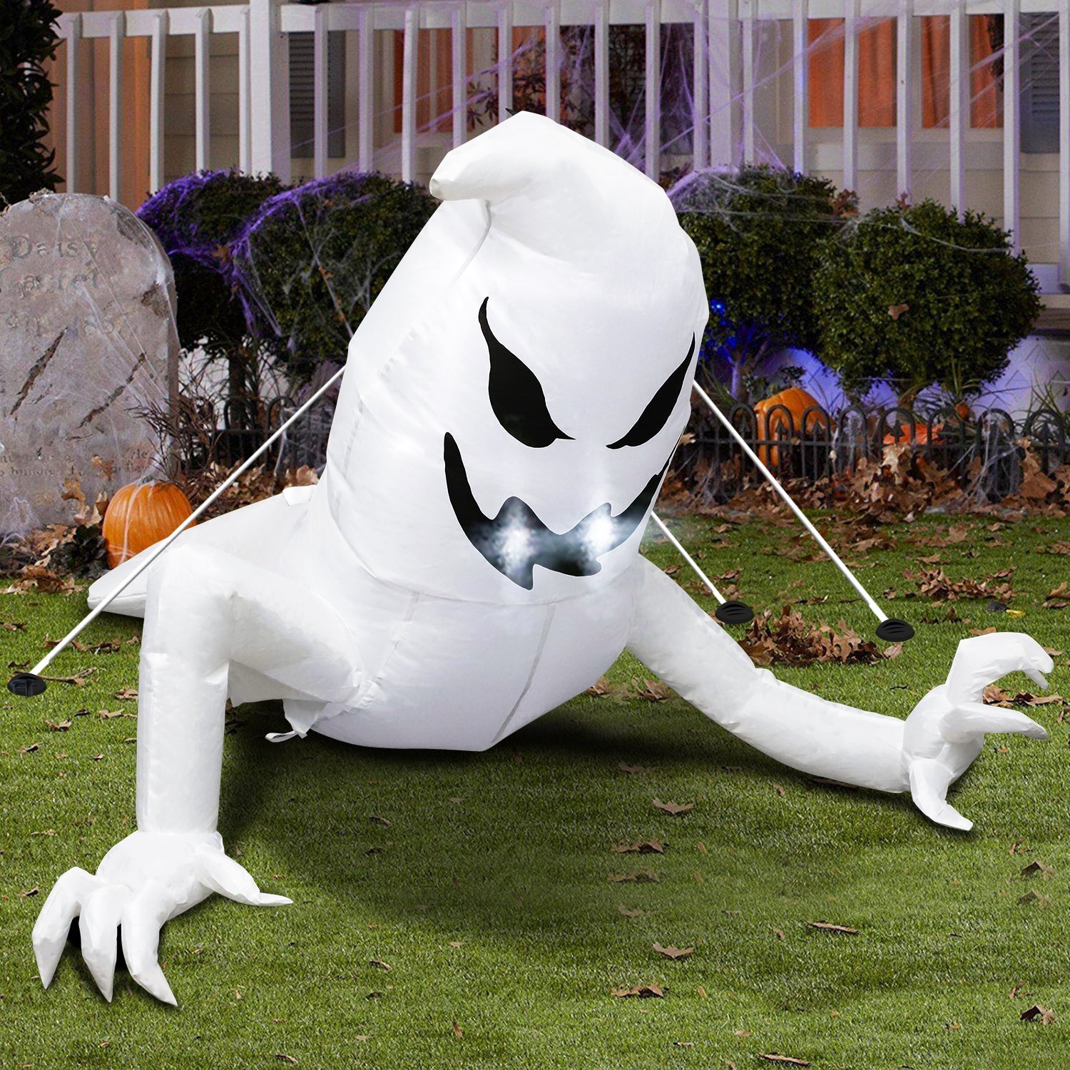 Fidtoy Halloween Inflatable Ghost Decoration for Yard Party Decor