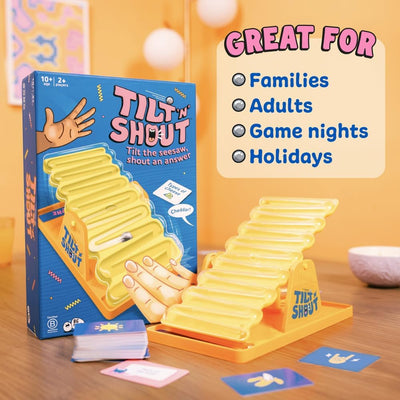 Tilt 'n' Shout : Un jeu de société familial et rapide - 602