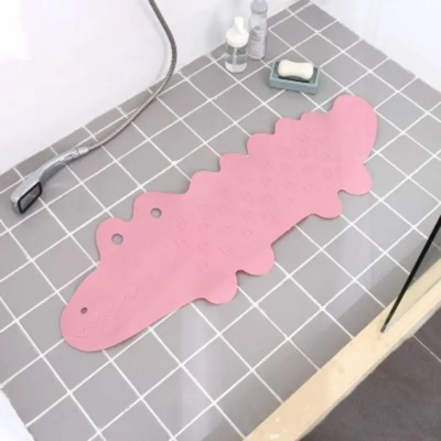 AquaJoy – Antideslizante y Seguro – Alfombra de Baño Infantil Cocodrilo