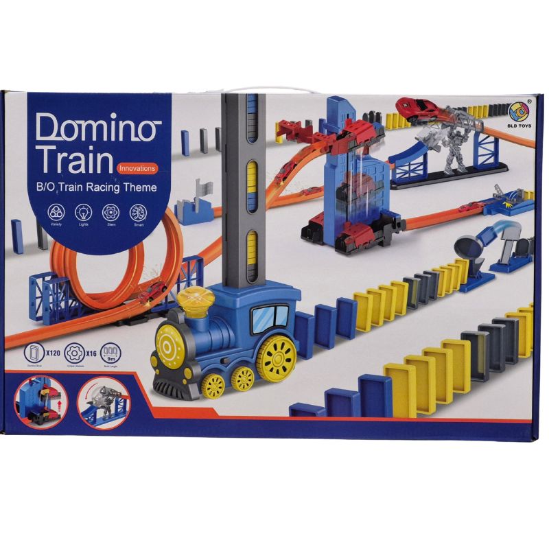 Juego de aventura Domino Track y reacción en cadena